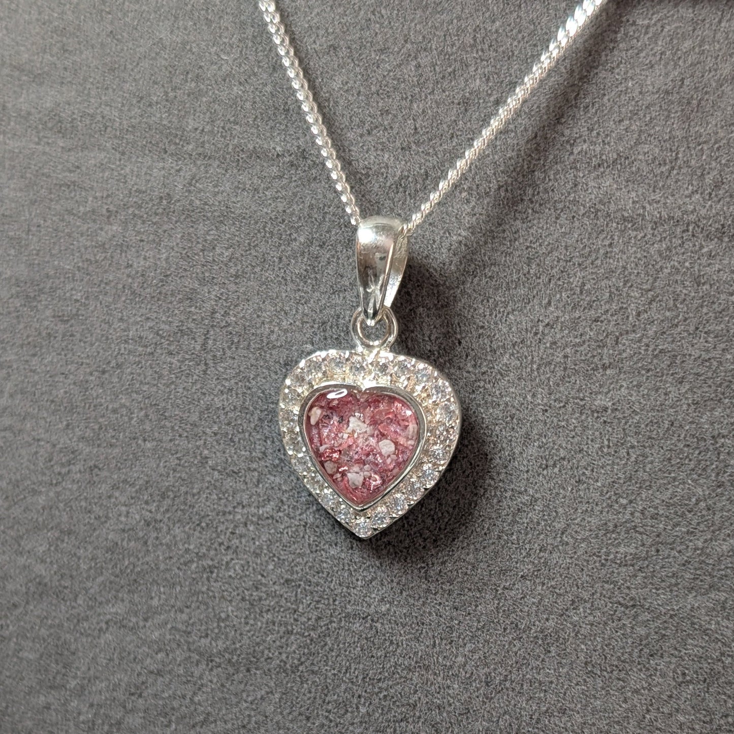 CZ Heart necklace