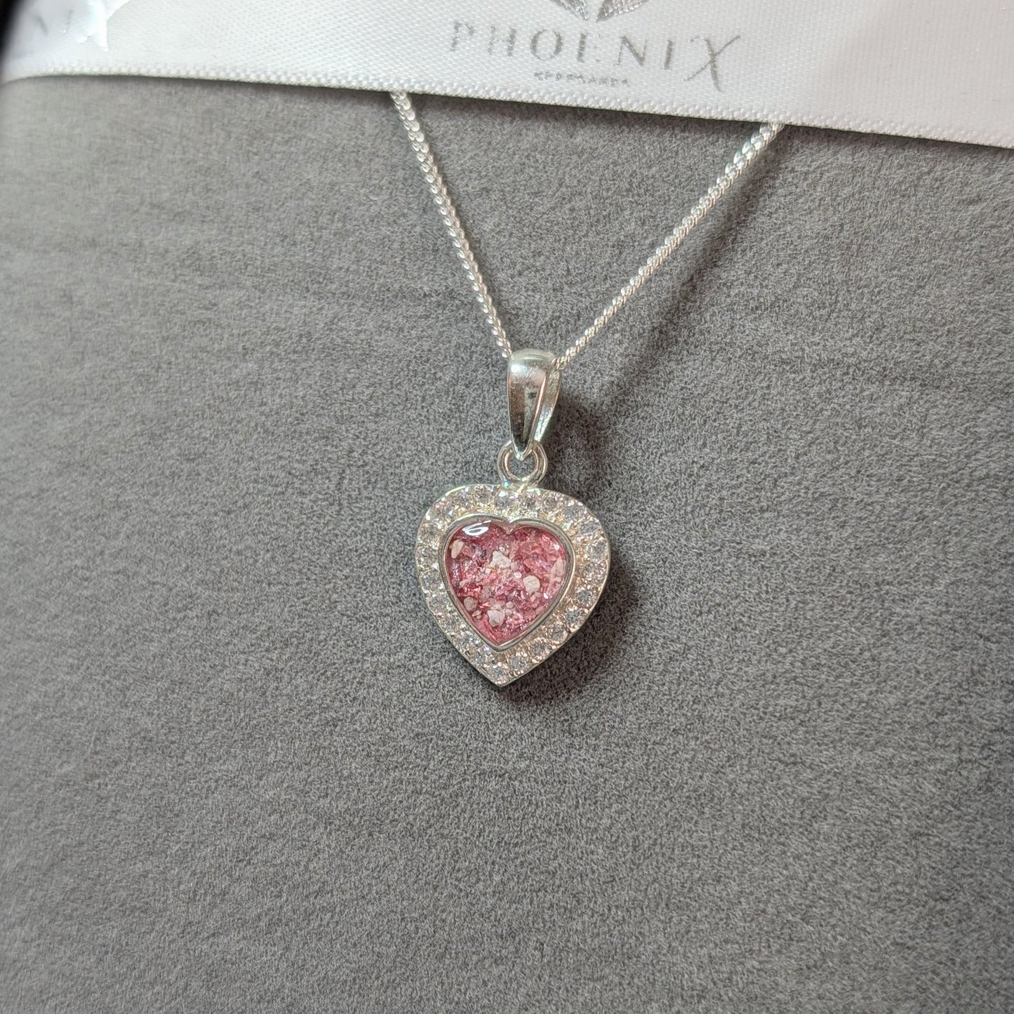 CZ Heart necklace