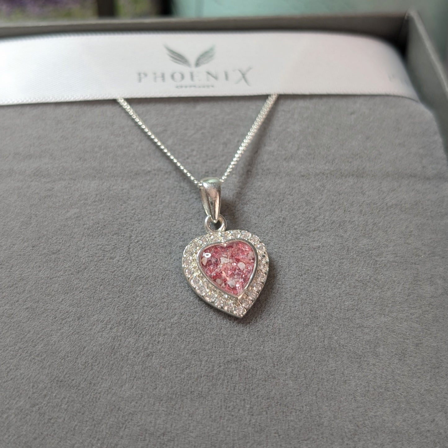 CZ Heart necklace